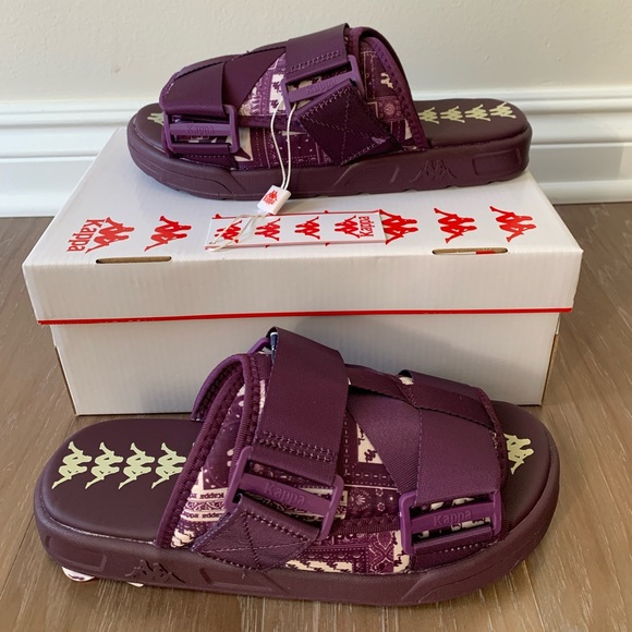 Kappa Shoes Kappa 222 Banda Nuuk Dark Purple Sandal Flipflop